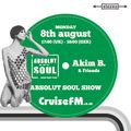 Absolut Soul Show /// 8.08.2016 on cruiseFM