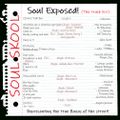 SOUL EXPOSED! (The track list) Feats; Will Downing, Ledisi, David J, Latoya London, Harmony Jones...