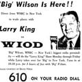 WIOD Miami /Big Wilson, first day with Mike Reineri / 08-01-75