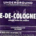 E-De-Cologne - The Underground Live 60 Minute Mix Cassette (Underground Music - 1998)