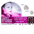 HAPPY BIRTHDAY DJ VENUS PART. 1  - 17 SEPTEMBER - LAB -TORINO