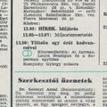 Töltsön egy órát kedvenceivel! Szerkesztő: Komjáthy György. 1983.06.28. 3.műsor. 13.50-14.50.