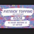 Patrick Topping @ Cosmic Ballroom Newcastle 11/02/2014
