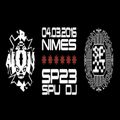Mik Izif @ SP23 vs. SPU DJ - Osmoz Underground Nimes - 04.03.2016