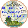 OCTOBER 1972 folk, country and pop