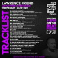 Lawrence Friend - Lunchtime Live on The Beat Forum [House/Tech House] - 26/01/22