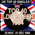 UK TOP 40 25 NOVEMBER - 01 DECEMBER 1984
