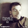 Franzis-D - Auditory Sense 062 @ InsomniaFm - Jul 10, 2014