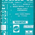 Aleph Club Gabicce (RM) Giugno 1983 Dj Achille N°4