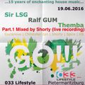 GOGO Music CD Launch Live Recording at 033 Lifestyle. Part. 1 (Mixed by Shorty)