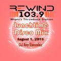 Rewind 1039 Lunchtime Disco mix 08/01/2018