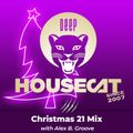 Deep House Cat Show - Christmas 21 Mix - with Alex B. Groove