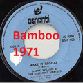 REGGAE 1971 Bamboo music 45s