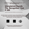 Unexplained Sounds - The Recognition Test # 289