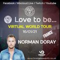 Love to be... Virtual World Tour - Week 1 - France - 16/01/21 - MARC DENNIS