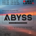 Universal space for Abyss show #71  13-06-2021  1st hour