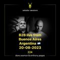 Anthony Pappa & Dave Seaman B2B Live from Buenos Aires, Argentina 20-08-2023