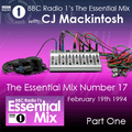 CJ Mackintosh Live On Radio 1's The Essential Mix February 19th 1994