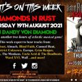 Hard Rock Hell Radio - Diamonds N' Rust - 19th August 2021