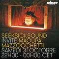 Seek Sick Sound invite Maoupa Mazzocchetti - 31 Octobre 2015