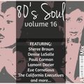 80's Soul Mix Volume 16 (June 2016)