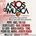Willy Dejota - 10 Años de Música con Abel Ramos 24/12/20 Streaming Sesión Cubierta de Leganés