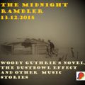 Woody Guthrie's novel, the dustbowl effect and other music stories...13.12.2018