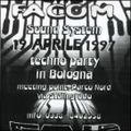 Crystal Distortion aka HK46 & Kaos (Live PA) @ Facom Unit - Tquinox Bologna  - 19.04.1997