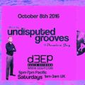 Oct 8th 2016   Damien Jay (2hrs set) Undisputed Grooves d3ep radio
