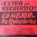Lo Mejor de Los Quincheros. Extra de Recuerdo!. CML-2337-X Rca Víctor. 1965. Chile