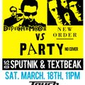 TEXTBEAK - DJ SET DEPECHE MODE VS NEW ORDER PARTY TOUCH CLEVELAND OH MARCH 18 2017