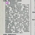 Tánczenei koktél. Szerkesztő: Szeberényi Vera. 1984.07.16. Petőfi rádió. 12.40-13.25.