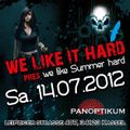 Sebastian Sandmann @ We Like It Hard Pres. We Like Summer Hard - Panoptikum Kassel - 14.07.2012