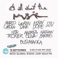 Marco Carola @ Its all about the Music - Ibiza Global Radio - 19-09-2016