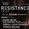 Adam Beyer b2b Maceo Plex - Live @ Resistance Opening Party, Privilege Club (Ibiza, ES) - 27307.2019