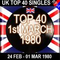 UK TOP 40 24 FEB - 01 MAR 1980