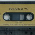 PEACEFEST 92 Featuring SL2, CARL COX, DJ RATTY & TRACE - JULY 1992