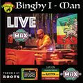 Reggae Roots Revival 36 Binghy i-man live performance on Wax Bar