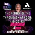 MISTER CEE THE RETURN OF THE THROWBACK AT NOON 94.7 THE BLOCK NYC 10/20/22