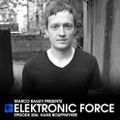 Elektronic Force Podcast 206 with Hans Bouffmyhre