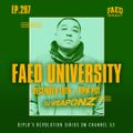 FAED University Episode 297 featuring DJ Weaponz