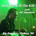 Roni Size & DJ Die B2B with MC Dynamite - Big Day Out Sydney '99