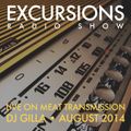 Excursions Radio Show #34 - Live on MeatTransmission August 2014 with DJ Gilla