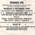 DJ Fixer, Friends FM, December 1990