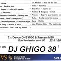 DJ Ghigo 38 live 2013