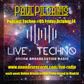 Paul Pilgrims - Podcast Techno #05 on air for Live Techno Friday 14 October 2022