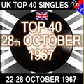 UK TOP 40 22-28 OCTOBER 1967