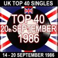 UK TOP 40  14 - 20 SEPTEMBER 1986