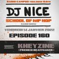 School of Hip Hop Radio Show special Kheyzine - 14/01/2022 - Dj Nice