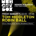 Tom Middleton @ Memory Box - Roland 909 History set
